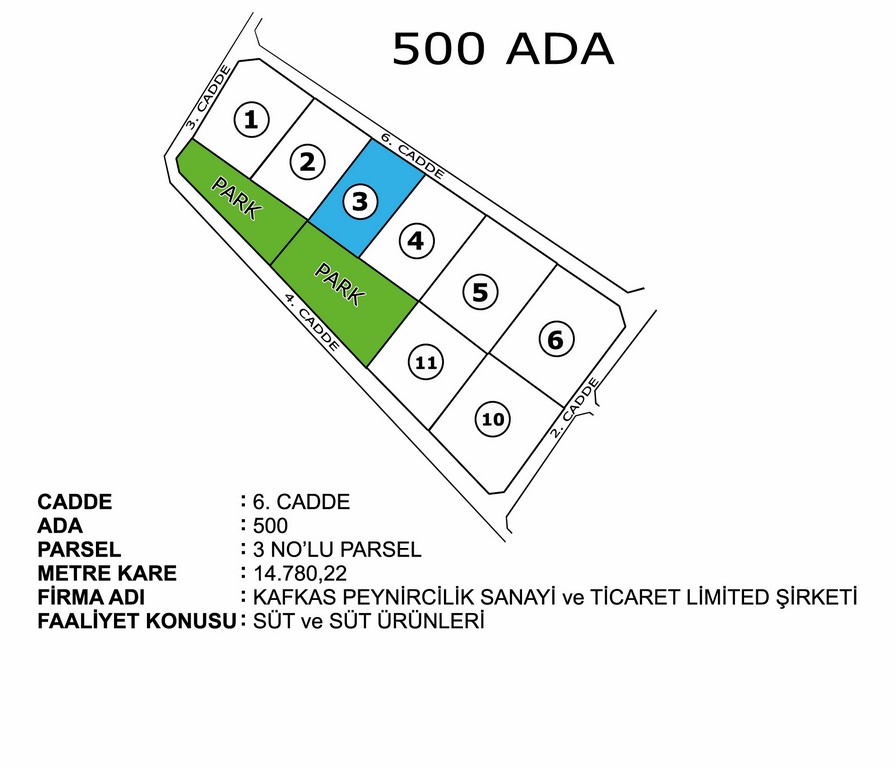 Kars Organize Sanayi Bölgesi 1. Etap Parsel Resimleri (Ada 500) 6