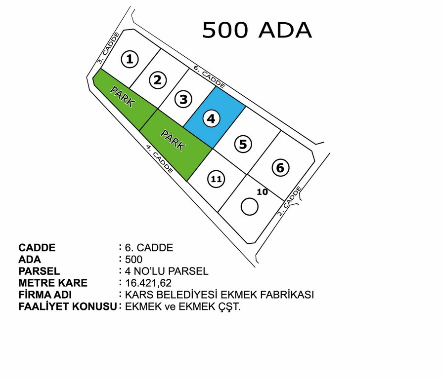 Kars Organize Sanayi Bölgesi 1. Etap Parsel Resimleri (Ada 500) 5