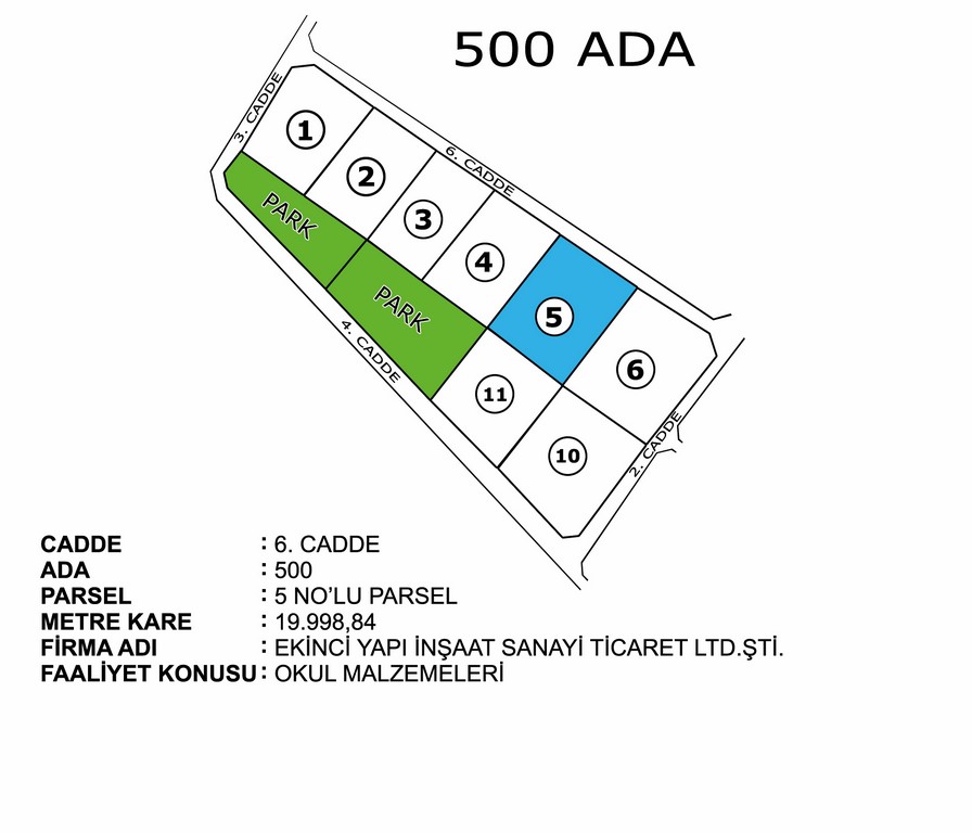 Kars Organize Sanayi Bölgesi 1. Etap Parsel Resimleri (Ada 500) 4